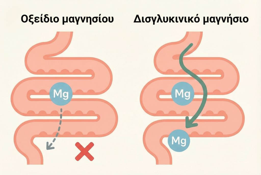 Τι πραγματικά μετράει στο Μαγνήσιο Bisglycinate