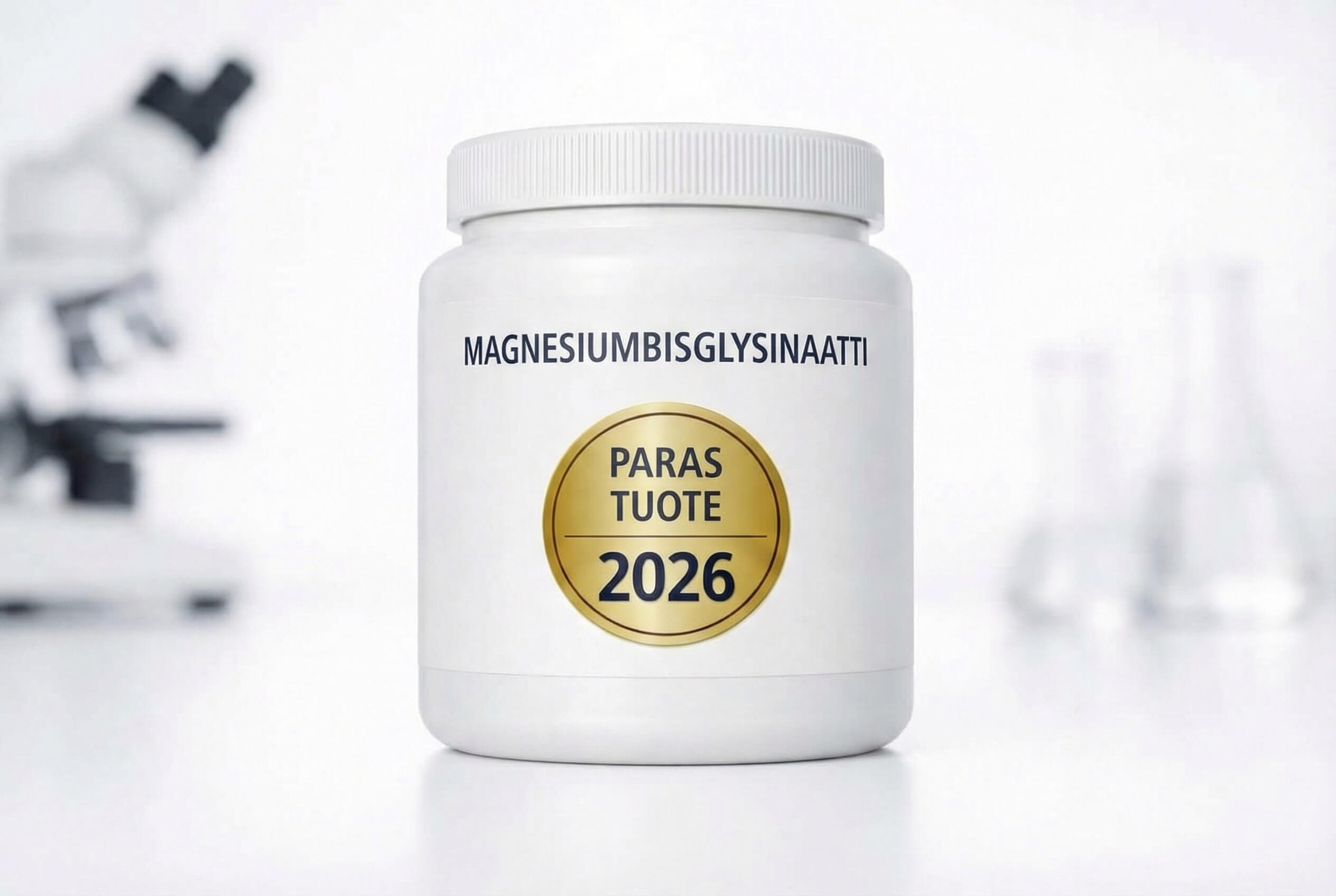 Magnesiumbisglysinaatti vertailussa 2026 – parhaat tuotteet (yksi selkeä ykkönen)