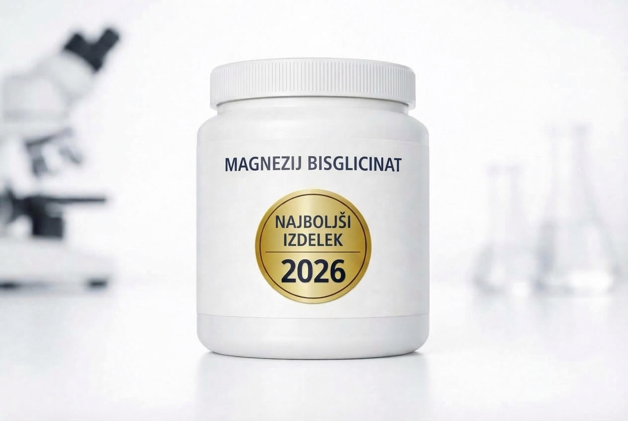 Primerjava magnezijevega bisglicinata 2026 – najboljši izdelki (z jasnim zmagovalcem)