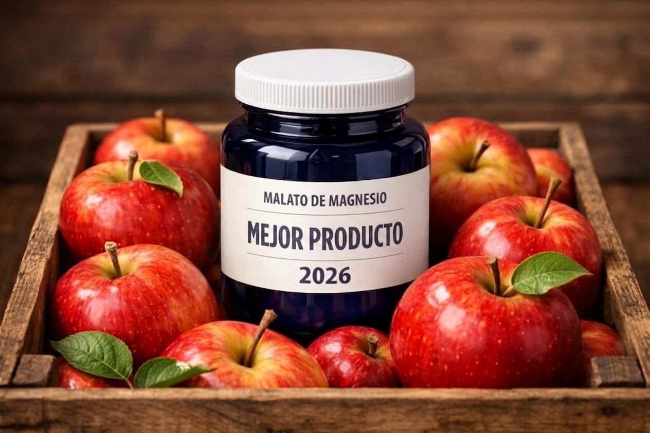Malato de magnesio: comparativa 2026 — Los mejores productos (con un claro ganador)