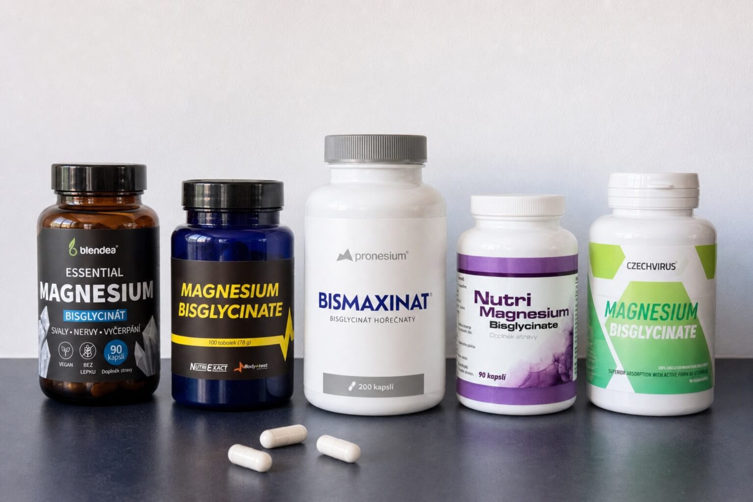 Hořčík bisglycinát – srovnání 2026: nejlepší produkty (s jasným vítězem)